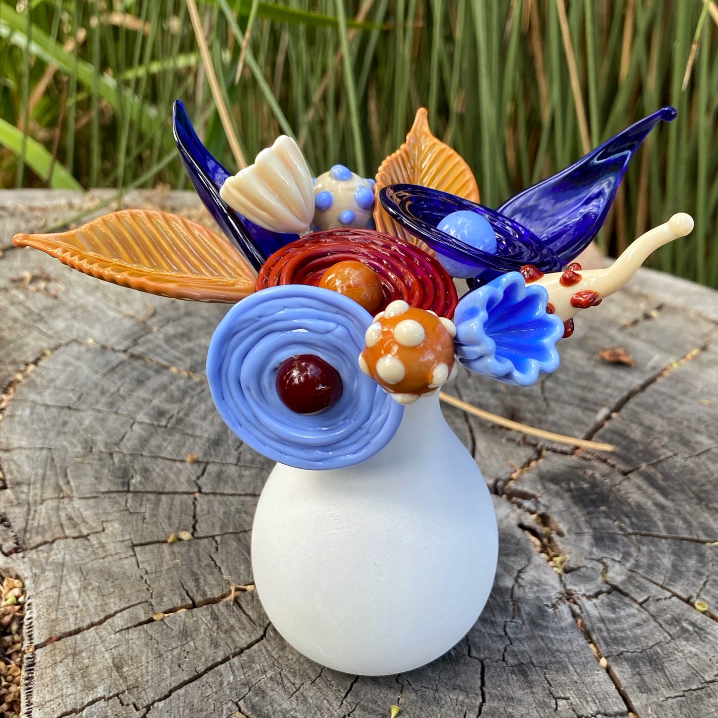 Kalbarri Glass Flower Bouquet