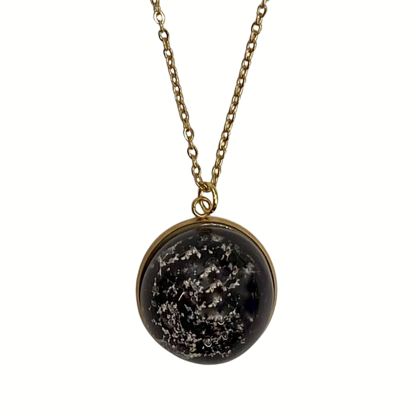 Remembrance Glass 25mm Cabochon Pendant